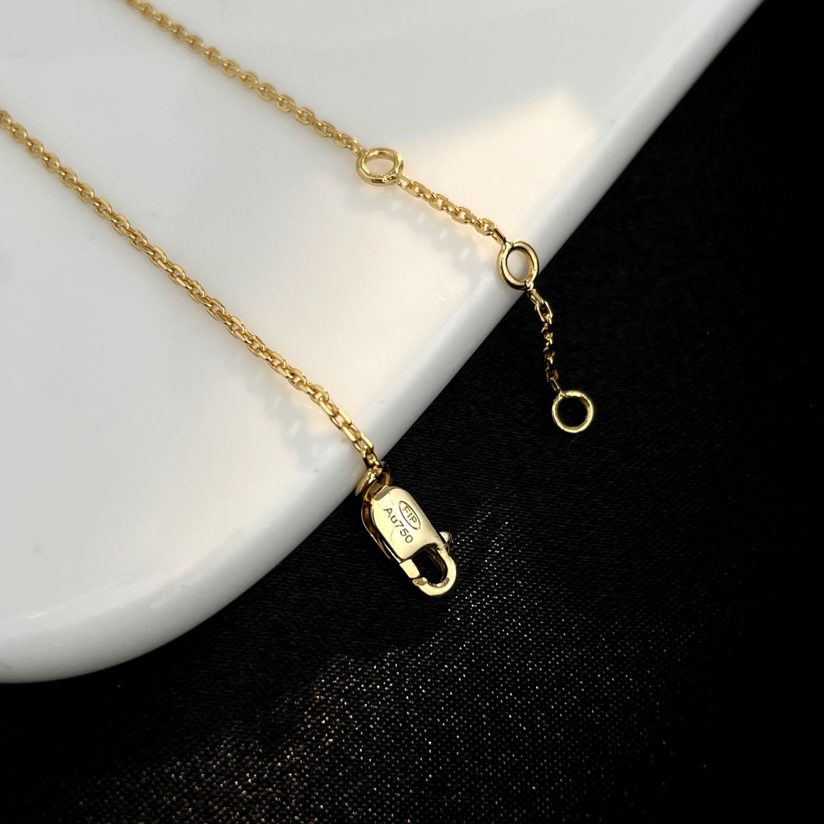 [Ornora Jewelry]FORCE 10 FULL DIAMOND BUCKLE CHAIN LINK MINI MODEL