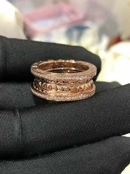 [OrnoraJewelry]ZERO 1 ROCK DIAMOND PINK GOLD
