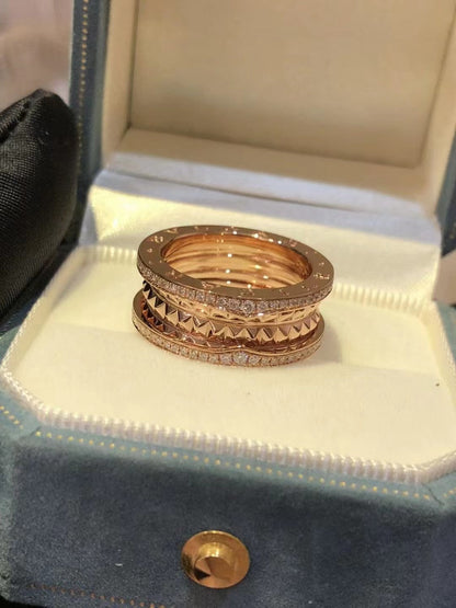 [OrnoraJewelry]ZERO 1 ROCK DIAMOND PINK GOLD