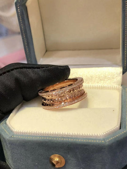 [OrnoraJewelry]ZERO 1 ROCK DIAMOND PINK GOLD