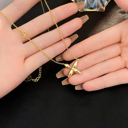 [OrnoraJewelry]LOUISETTE GOLD NECKLACE
