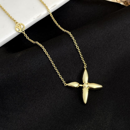 [OrnoraJewelry]LOUISETTE GOLD NECKLACE
