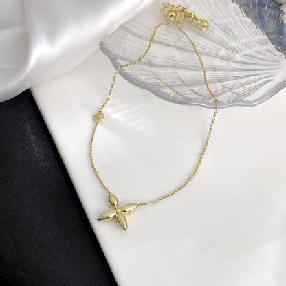 [OrnoraJewelry]LOUISETTE GOLD NECKLACE