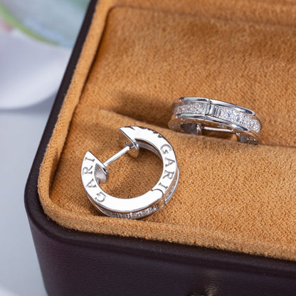 [OrnoraJewelry]ZERO 1 MINI SILVER DIAMOND EARRINGS