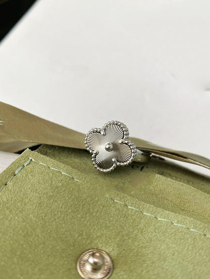[OrnoraJewelry]CLOVER SILVER RING