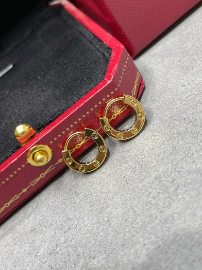 [OrnoraJewelry]LOVE MINI EARRINGS