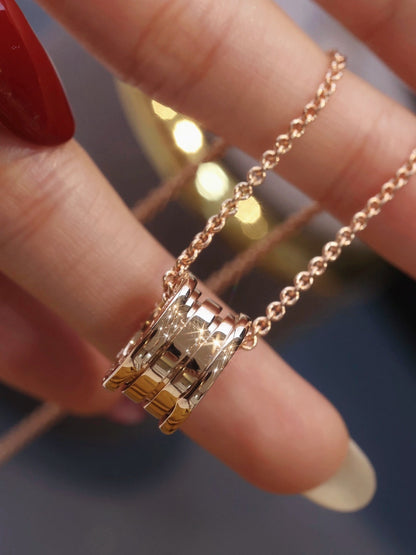 [OrnoraJewelry]ZERO 1 PINK GOLD NECKLACE
