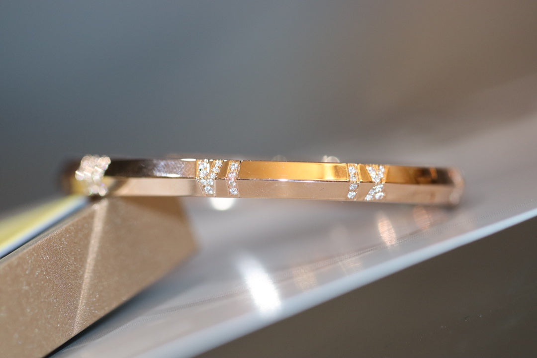 [Ornora Jewelry]ATLAS X PINK GOLD BRACELET
