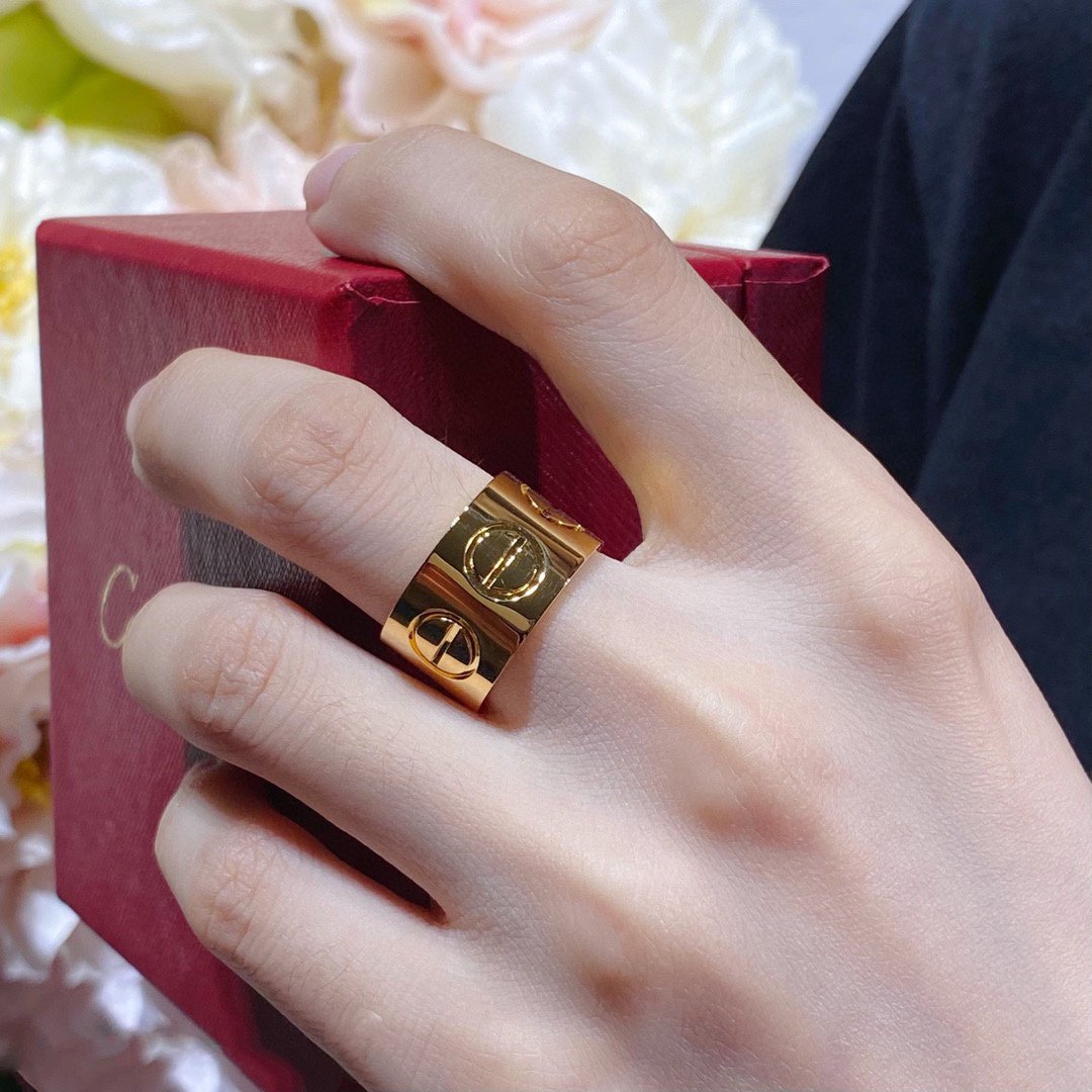 [OrnoraJewelry]LOVE 11MM LARGE RING