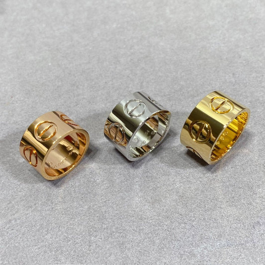 [OrnoraJewelry]LOVE 11MM LARGE RING