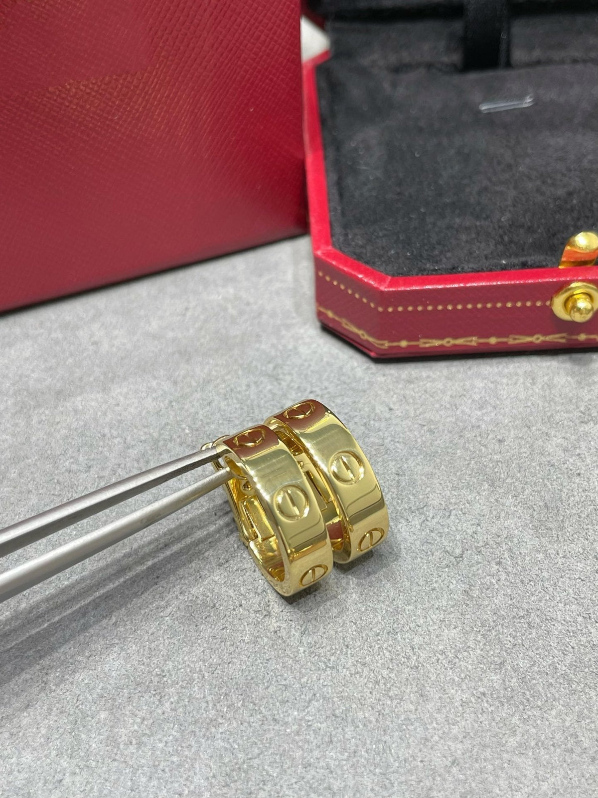 [OrnoraJewelry]LOVE 5.5MM EARRINGS