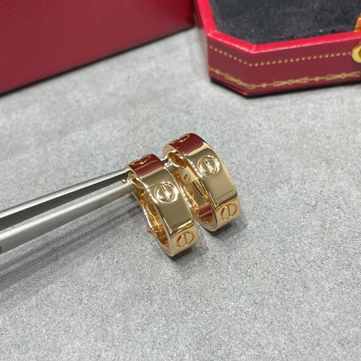 [OrnoraJewelry]LOVE 5.5MM EARRINGS