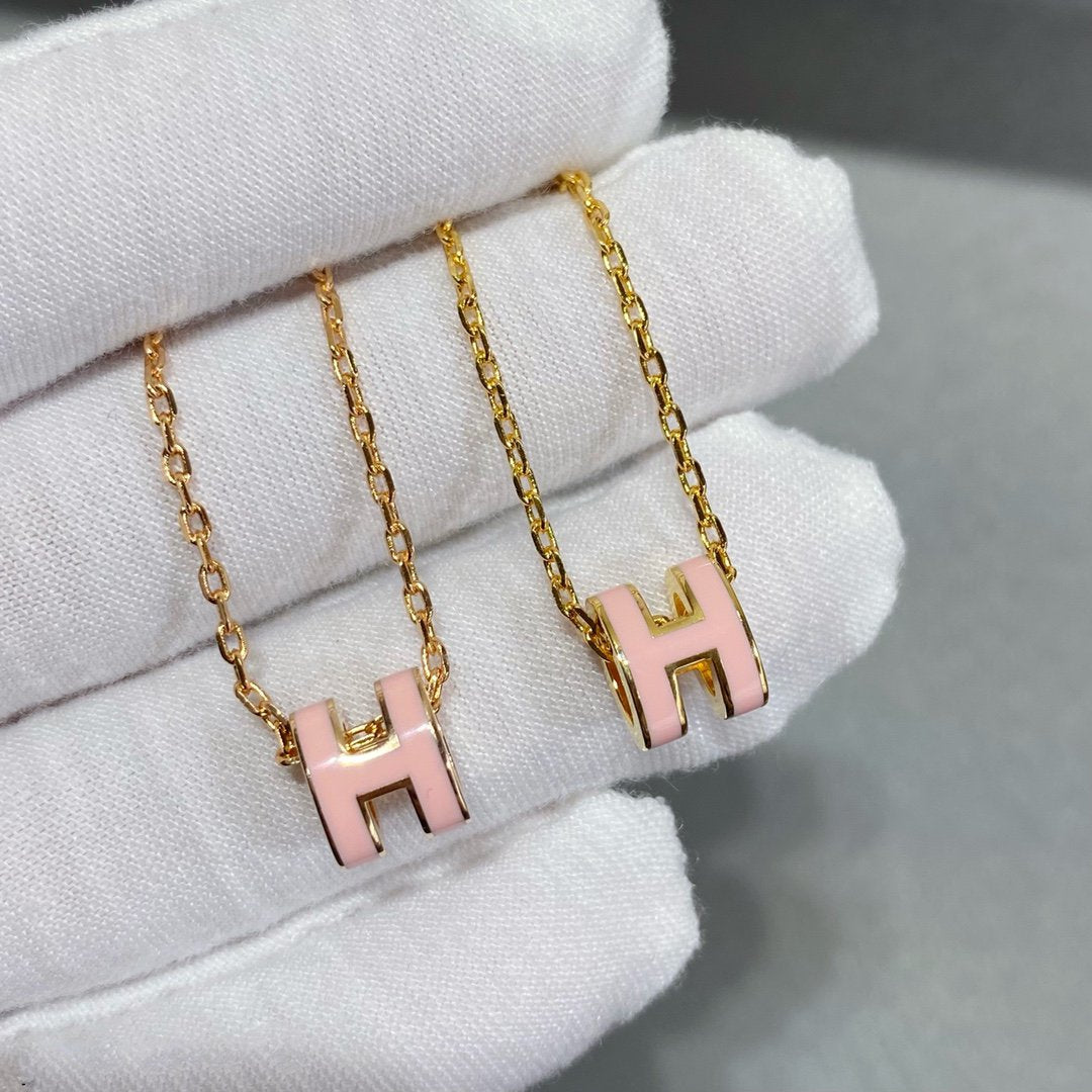 [OrnoraJewelry]MINI POP H NECKLACE