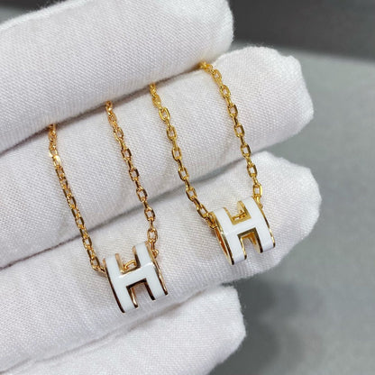 [OrnoraJewelry]MINI POP H NECKLACE