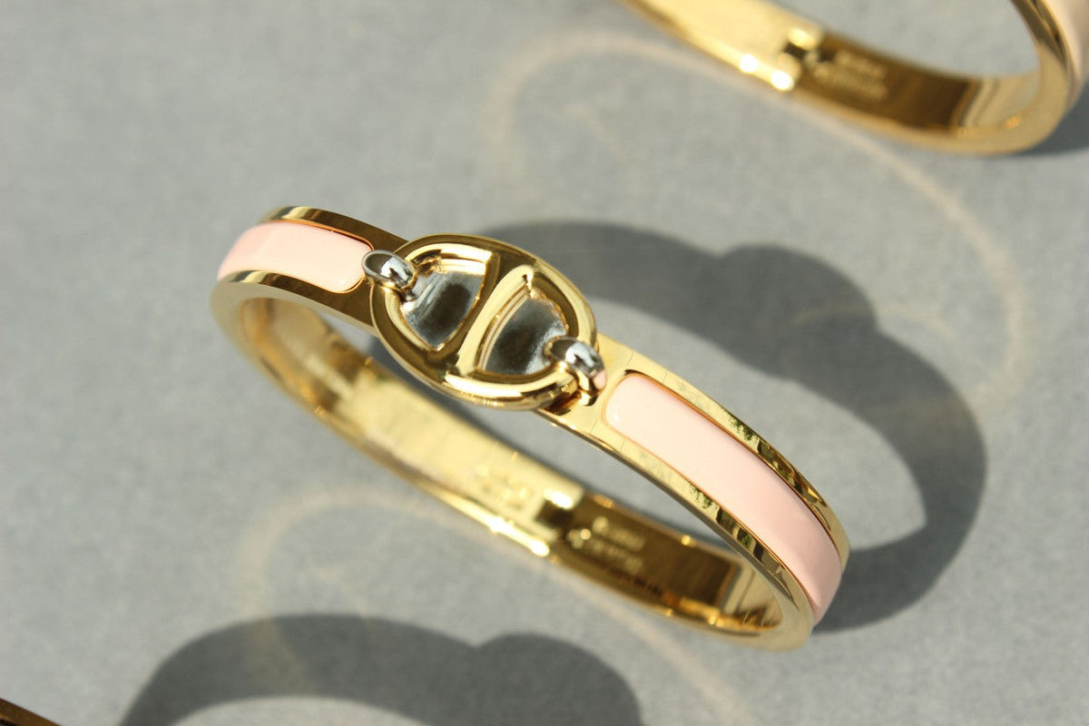 [OrnoraJewelry]CLIC CHAINE GOLD BRACELET