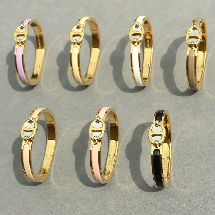 [OrnoraJewelry]CLIC CHAINE GOLD BRACELET