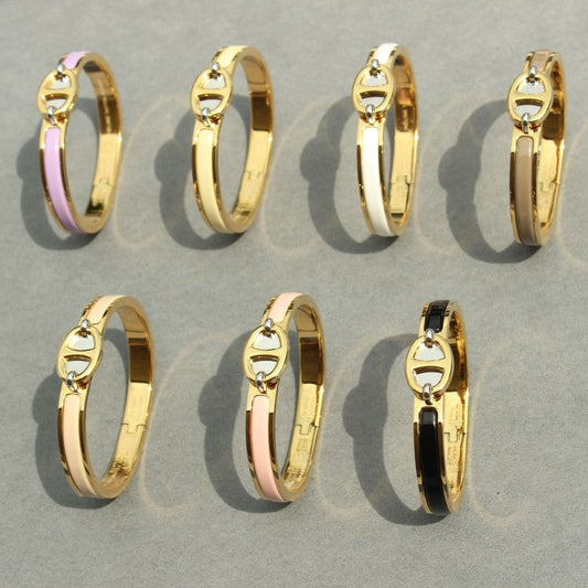 [OrnoraJewelry]CLIC CHAINE GOLD BRACELET