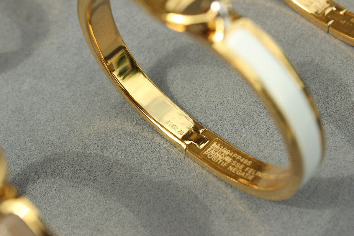 [OrnoraJewelry]CLIC CHAINE GOLD BRACELET
