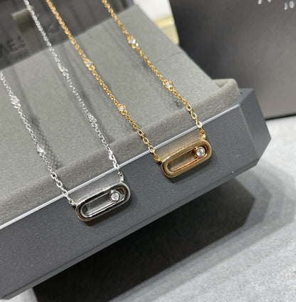 [OrnoraJewelry]MOVE UNO DIAMOND NECKLACE