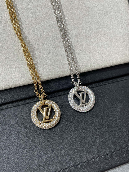 [OrnoraJewelry]BY NIGHT DIAMOND PAVED NECKLACE
