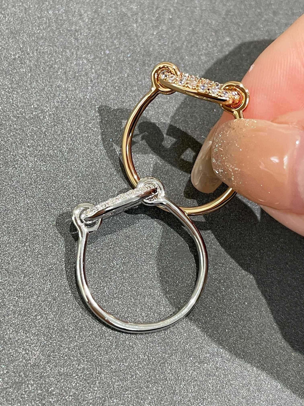 [OrnoraJewelry]RONDE SMALL DIAMOND RING