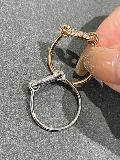 [OrnoraJewelry]RONDE SMALL DIAMOND RING