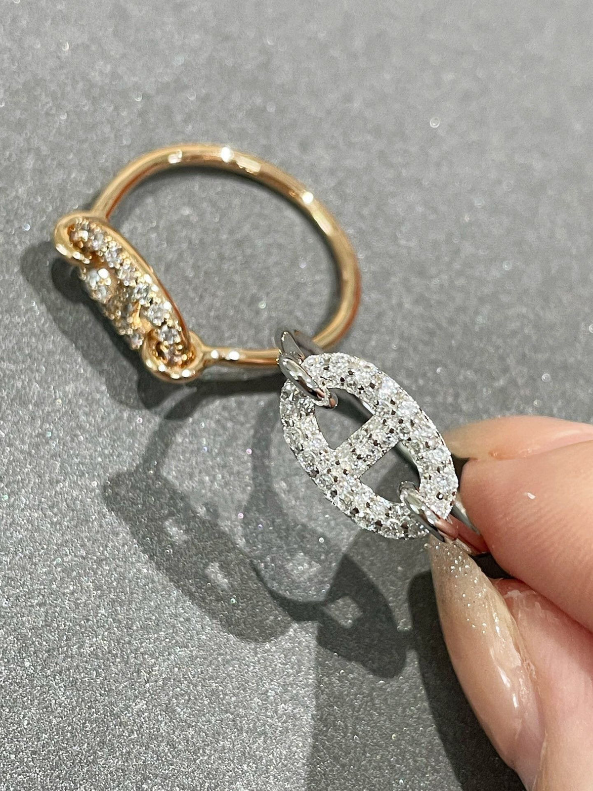 [OrnoraJewelry]RONDE SMALL DIAMOND RING