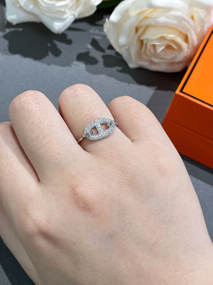 [OrnoraJewelry]RONDE SMALL DIAMOND RING