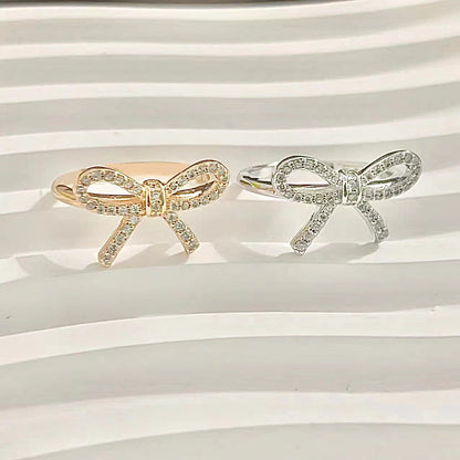 [Ornora Jewelry]TWIST BOW RING