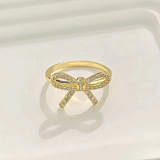 [Ornora Jewelry]TWIST BOW RING