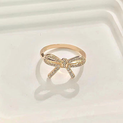 [Ornora Jewelry]TWIST BOW RING