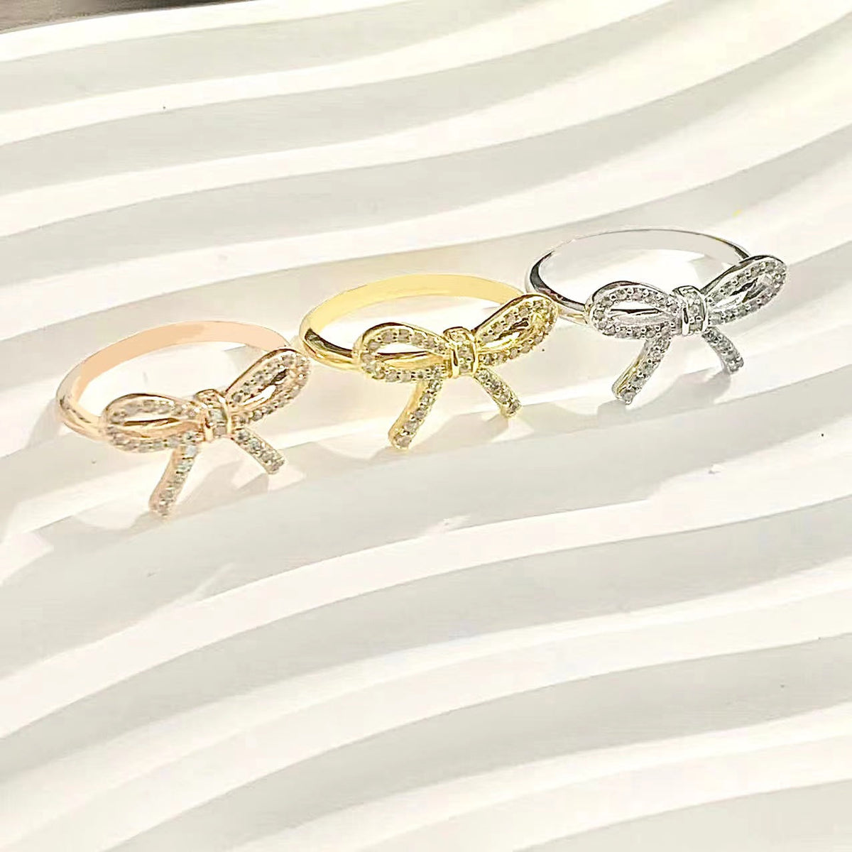 [Ornora Jewelry]TWIST BOW RING