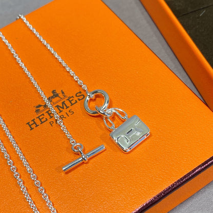 [OrnoraJewelry]CONSTANCE PEDANT SILVER NECKLACE