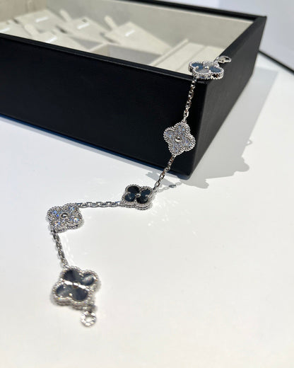 [OrnoraJewelry] CLOVER 5 MOTIF LASER BRACELET COLLECTION