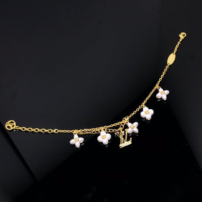 [OrnoraJewelry]LOGO 6 MOTIF OrnoraAND SUN GOLD BRACELET