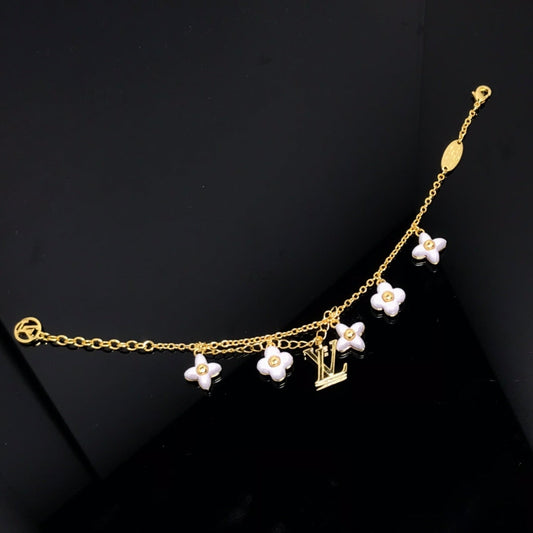 [OrnoraJewelry]LOGO 6 MOTIF OrnoraAND SUN GOLD BRACELET