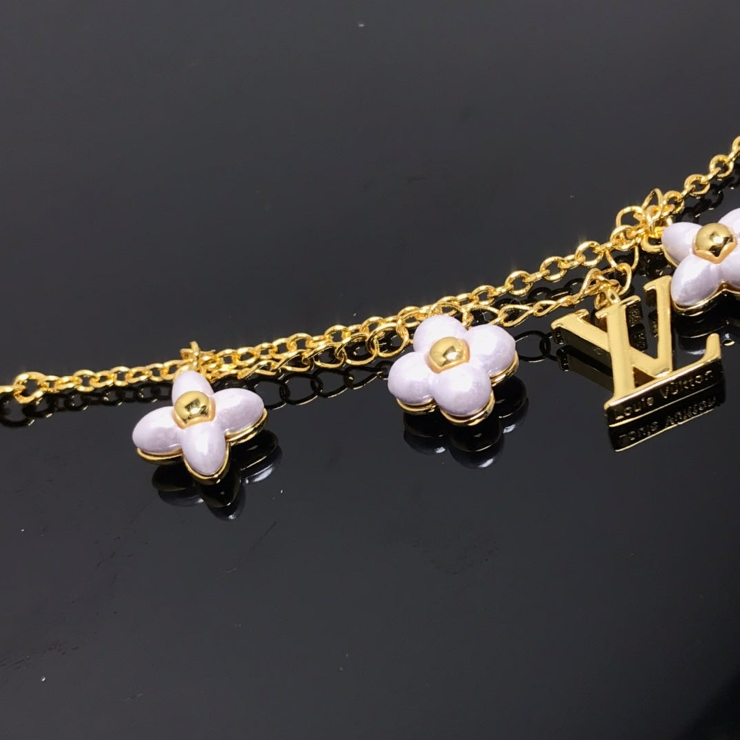 [OrnoraJewelry]LOGO 6 MOTIF OrnoraAND SUN GOLD BRACELET