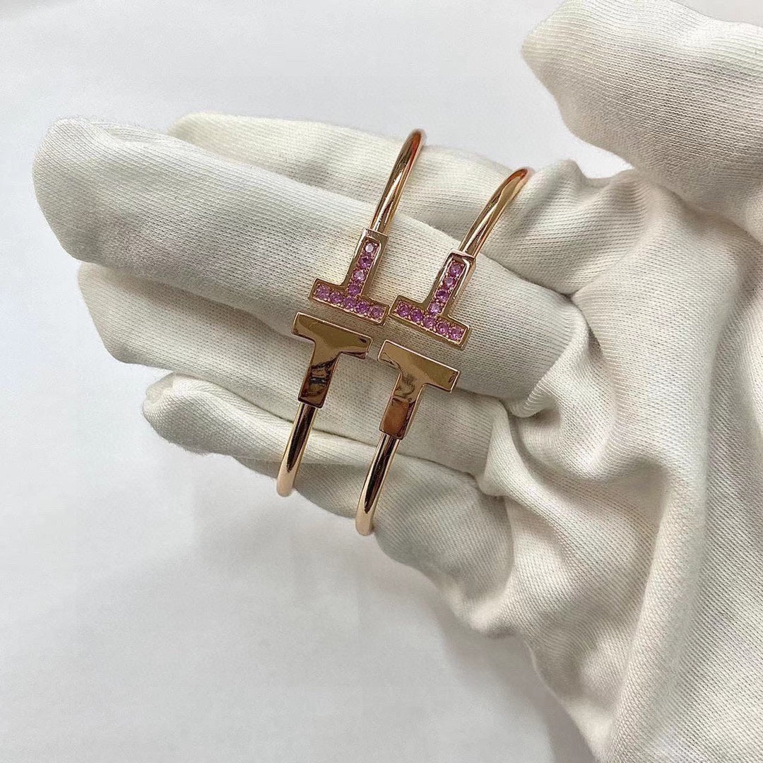 [Ornora Jewelry]T PINK GOLD PINK DIAMOND BRACELET