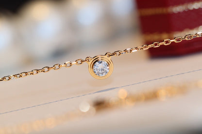 [OrnoraJewelry]DAMOUR DIAMOND NECKLACE