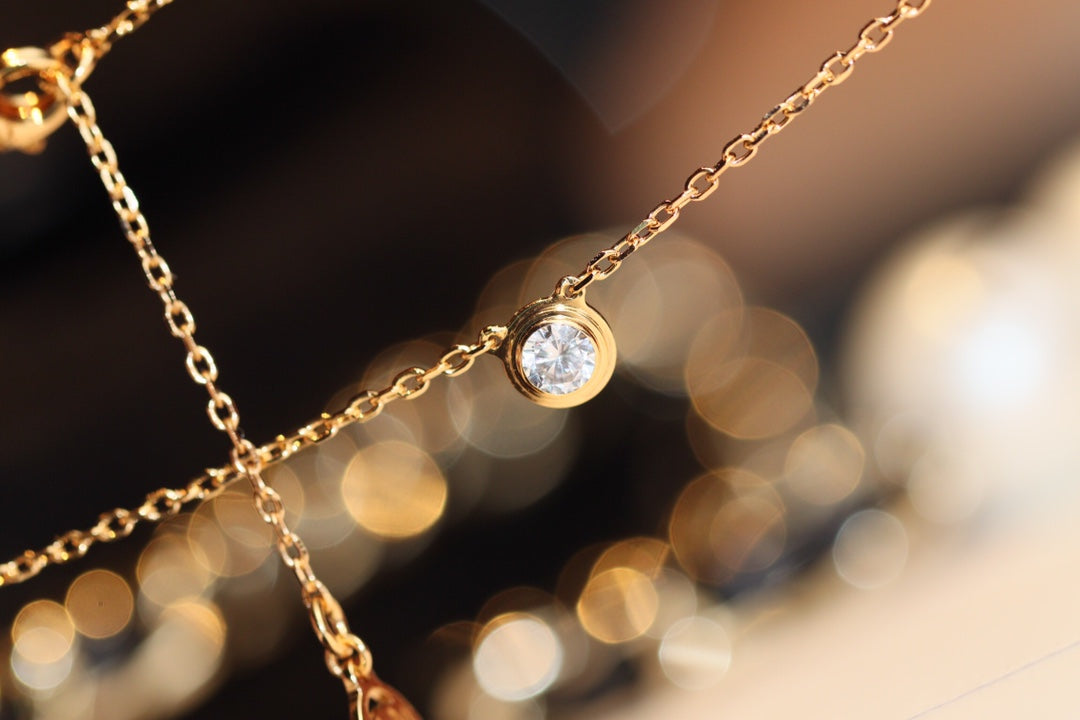 [OrnoraJewelry]DAMOUR DIAMOND NECKLACE