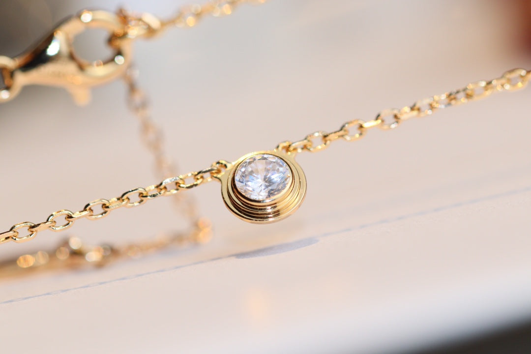 [OrnoraJewelry]DAMOUR DIAMOND NECKLACE