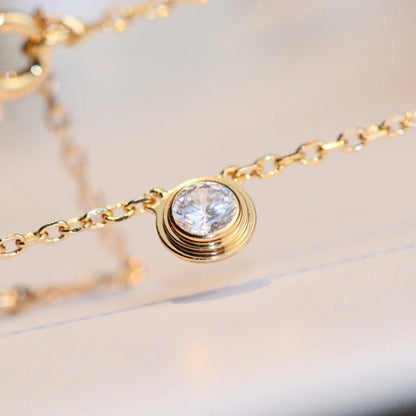 [OrnoraJewelry]DAMOUR DIAMOND NECKLACE