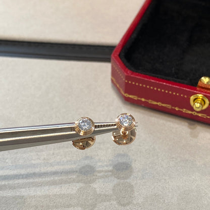 [OrnoraJewelry]DAMOUR DIAMOND EARRINGS