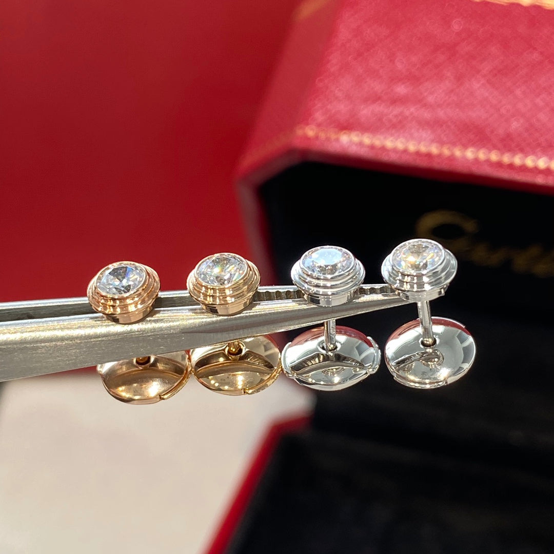 [OrnoraJewelry]DAMOUR DIAMOND EARRINGS