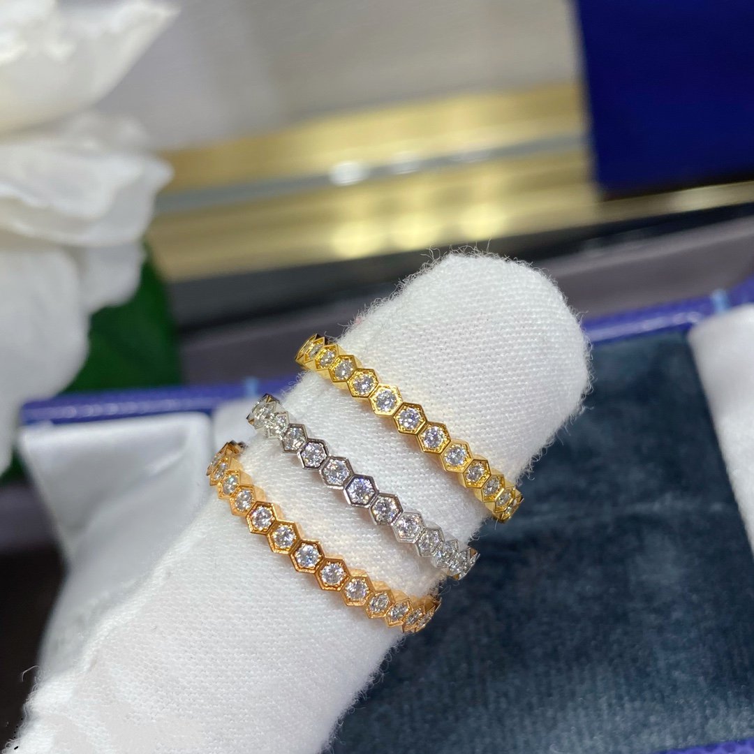 [OrnoraJewelry]BEE LOVE DIAMOND PAVED SMALL RING