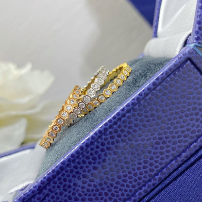 [OrnoraJewelry]BEE LOVE DIAMOND PAVED SMALL RING