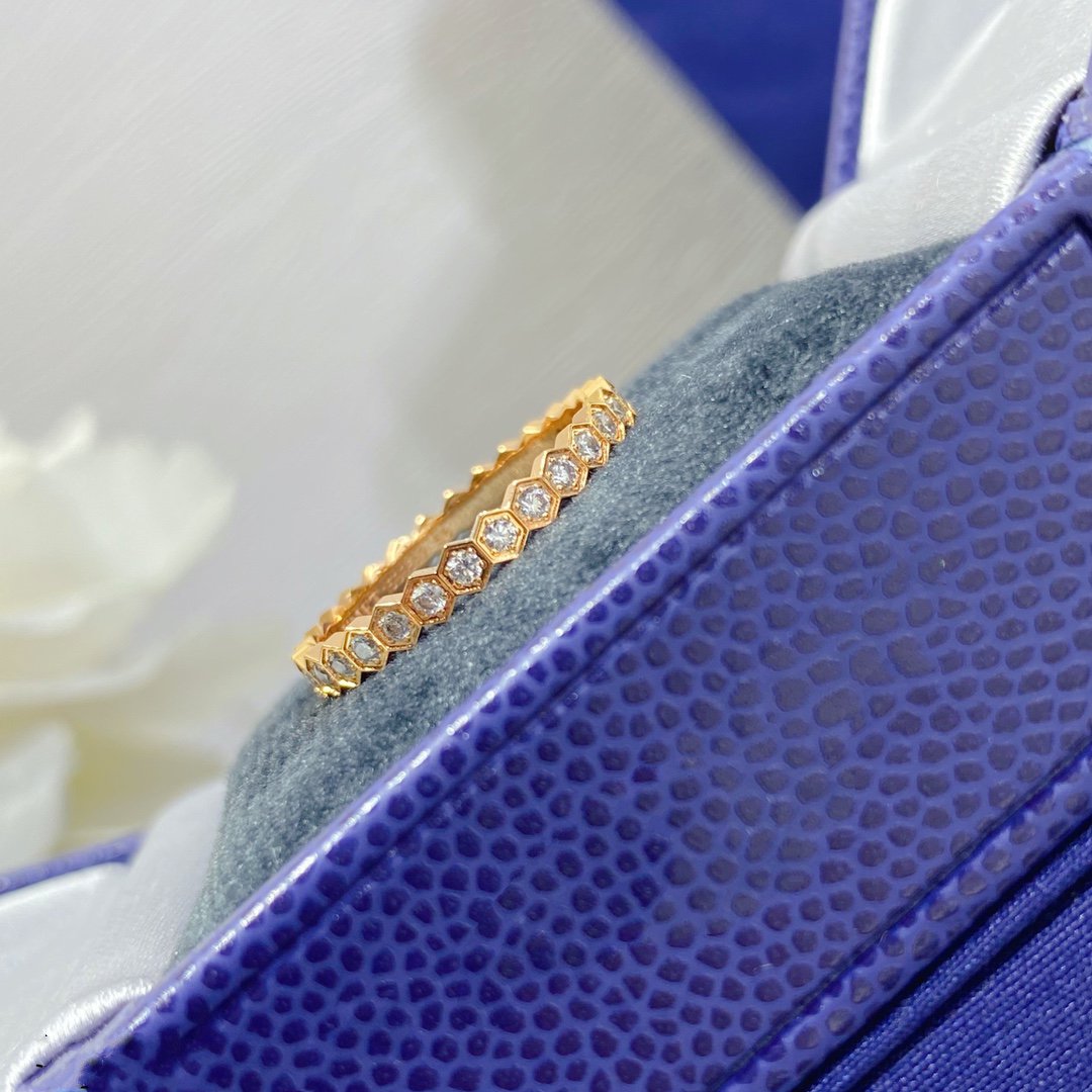 [OrnoraJewelry]BEE LOVE DIAMOND PAVED SMALL RING
