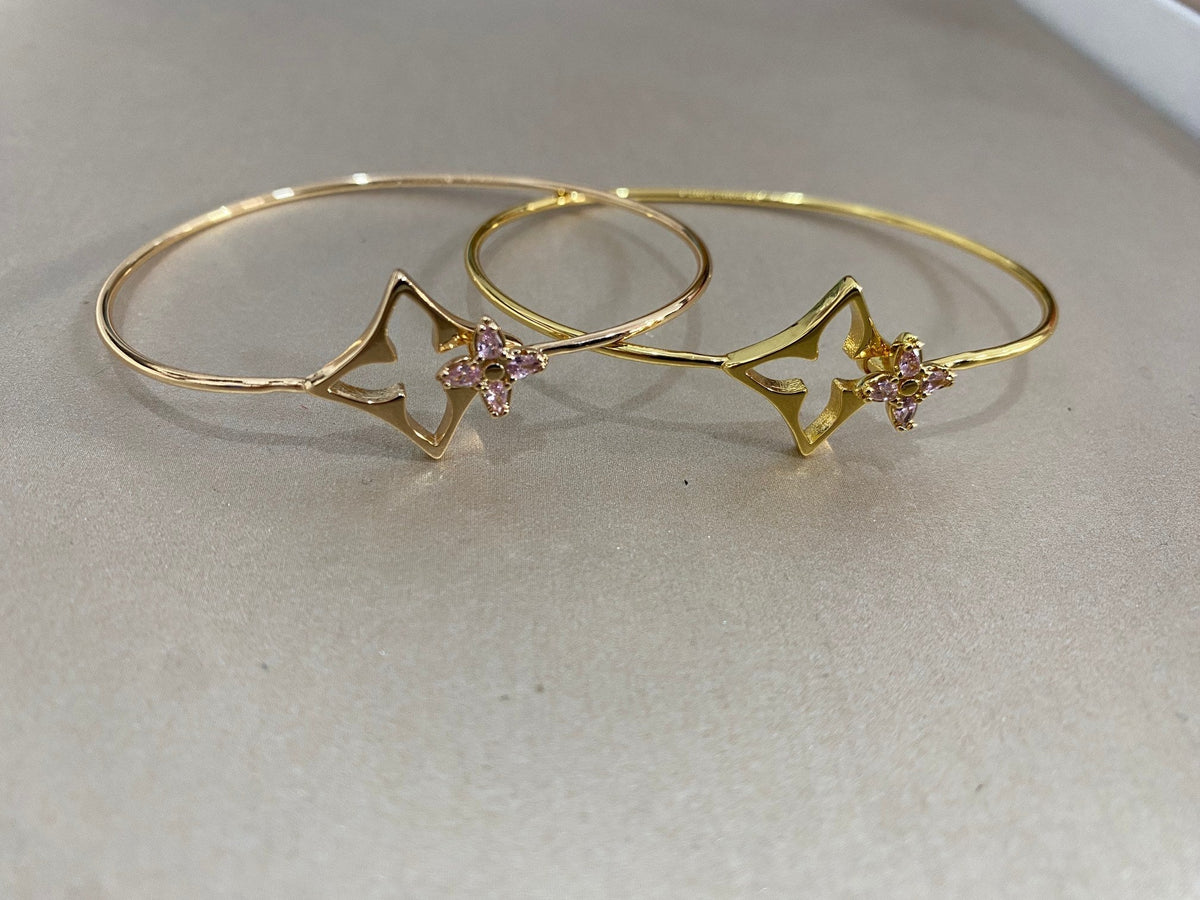 [OrnoraJewelry]Pink Diamond Bracelet