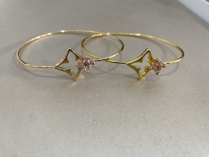 [OrnoraJewelry]Pink Diamond Bracelet