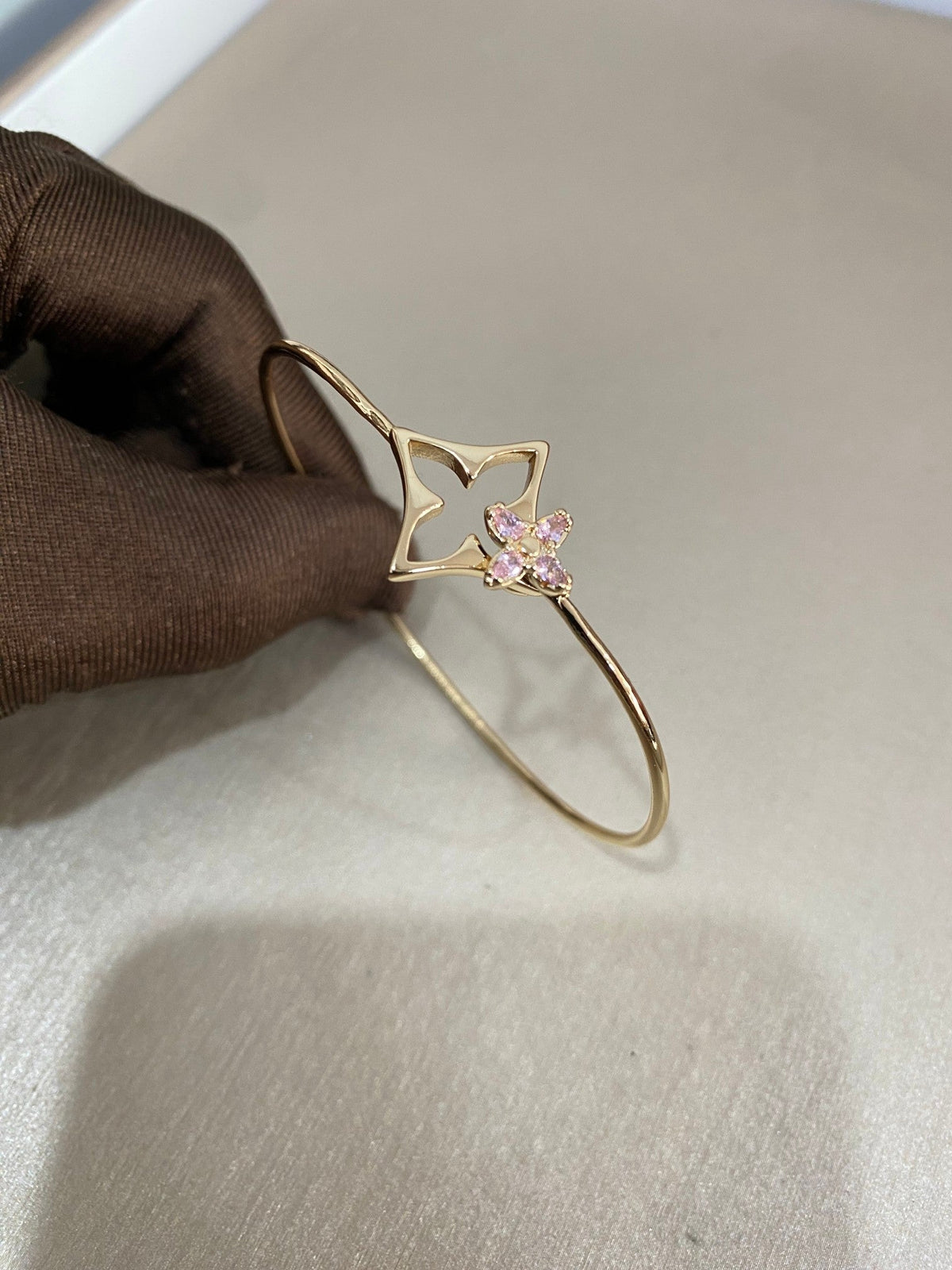 [OrnoraJewelry]Pink Diamond Bracelet